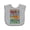 AC-Heather Grey, variant on Inktastic Colorful Sardines Art Boys or Girls Baby Bib
