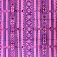 thumbnail image 1 of Ahgly Company Indoor Square Solid Pink Modern Area Rugs, 3' Square, 1 of 4