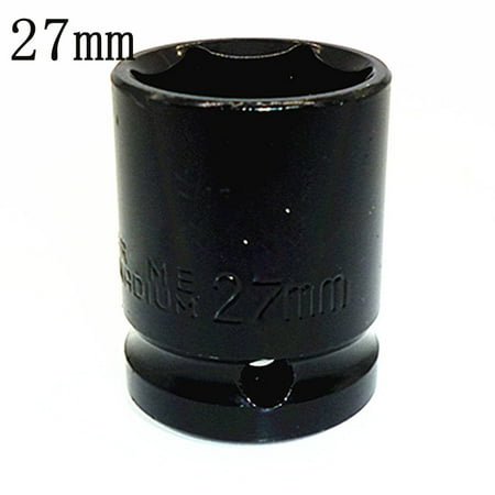 

1pc 21/22/24/27mm Impact Socket 1/2 Square Drive Metric Sockets Wrench Air Tool