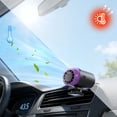 thumbnail image 3 of YWIYIUD 1 Pce Ventilateur de Climatiseur à Pince pour Voiture avec Affichage LED Rotation à 360° Portable Rechargeable par USB 199 Vitesses Réglables Refroidissement Personnel Mini Ventilateurs pour Parapluie Voiture et Plage, 3 of 8