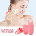 thumbnail image 4 of Ruifaya Rodillo de hielo de silicona para el rostro, masajeador facial para el cuidado de la piel, molde de bolas de hielo, nuevo Prof C5, 4 of 7