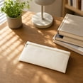 thumbnail image 6 of Summer Saving!Back_to_School Supplies Under $1 dollars!Special Pencil Case Pouch, Solid ColorCloth Pencil Case Large Capacity Portable Zipper Pouch Stationery Bag ForPrimaryCampus Supplies, Beige, 6 of 7