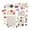 Gray, variant on 7-Piece Flexible Baking Set with Pumpkin and Bat Cavities for Chocolate, Fondant, Cakes, Cupcakes, and Projects