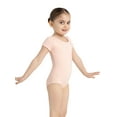 thumbnail image 2 of Capezio Team Basics Short Sleeve Leotard - Girls, 2 of 4