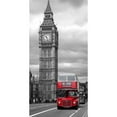 thumbnail image 3 of Ratsenskiy, Vadim 14x24 Black Modern Framed Museum Art Print Titled - Under the Big Ben, 3 of 5