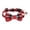 Red, variant on Pet Collar with Bow, Stylish Cute Plaid Decor Supplies, Soft Comfy Removable Bowtie English Strap with Bell for Dogs, Cats And Rabbits