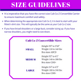 thumbnail image 2 of Lil' Cub Hub Cub Co-Z Convertible 2-in-1 Baby Carrier - Wildflowers, Large, 2 of 8
