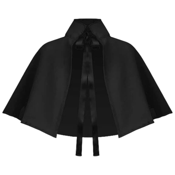 FASHOFT Unisex Lightweight Hooded Cape Halloween Spring Fall Cloak Cosplay Outfit Role Play Stage Performance Party Fancy Dress Up Halloween One Size