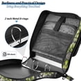 thumbnail image 4 of FORMRS Zipper Binder with Shoulder Strap 2-inch Ring 500 Sheet Capacity File Bag, Gray Floral, 4 of 5