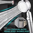 thumbnail image 2 of Shower Head Water Saving Flow 360 Degrees Rotating With Small Fan Bathroom Accessories, 2 of 5