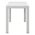 thumbnail image 3 of Pangea Home Breeze 3-piece Aluminum Patio Dining Set in White Frame/Polyresin, 3 of 13
