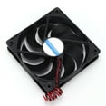 thumbnail image 2 of Ventilateur d'Échappement, 12v / 24V Conception Intelligente Pratique vers l'Avant Ventilateur de Refroidissement de Rotation Inverse pour les Campeurs pour Yacht pour RV 24V, 2 of 8