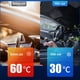 thumbnail image 5 of El parasol plegable para parabrisas de automóvil puede bloquear los rayos ultravioleta, mantener su automóvil fresco y evitar daños., 5 of 6