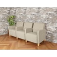thumbnail image 2 of Lesro Ravenna Lounge Reception 3 Seat Tandem Seating in Beige, 2 of 5