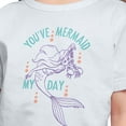 thumbnail image 3 of Disney Princess - You've Mermaid My Day - Toddler And Youth Short Sleeve Graphic T-Shirt, 3 of 5