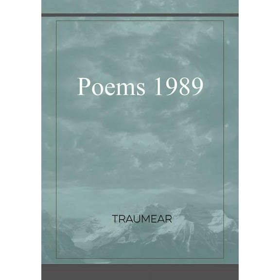 Poems 1989, (Paperback)