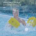 thumbnail image 6 of Aquastrength Hydro-Tone Total Body Pool Weights for Water Exercise | Isokinetic Functional Water Weights | Build Muscle - Easy on Joints | Aquatic Pool Weight | Quick Start Guide, 6 of 8