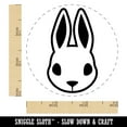 thumbnail image 2 of Cute Bunny Rabbit Head Self-Inking Rubber Stamp Ink Stamper - Pink Ink - Small 3/4 Inch, 2 of 7