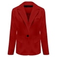 thumbnail image 7 of Delayuji Petite Blazers for Women Women Blazers for Work Casual Womens Casual Front Long Sleeve Lapel Collar Button Work Business Jacket RD2 XXL, 7 of 7