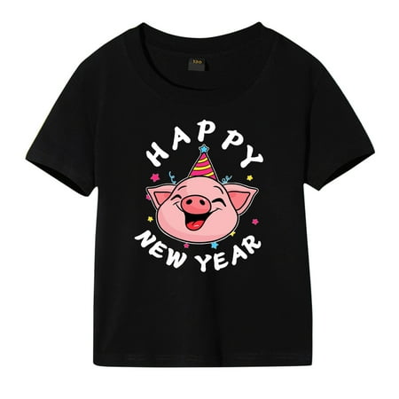 

Toddler Baby Girls T Shirts School Season Girls T Shirt Summer Kids Short Sleeve Tops Back To School Printed Cartoon Style 4-5 Years