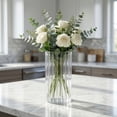 thumbnail image 4 of Unique Bargains Acrylic Cylinder Vase Clear Tall Plastic Vase Clear 3.9"L x 3.9"L x 7.9"H, 4 of 5