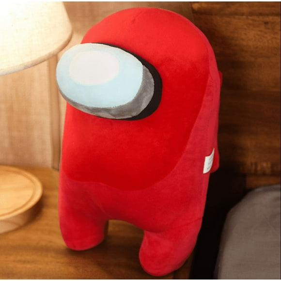 Plush Story Among You&Us Plush Toy 12 Inch Purple Soft Crewmate Astronaut Imposter Plushy Large Astronaut Plushie Figures Big Cute Stuffed Doll for Boys and Girls