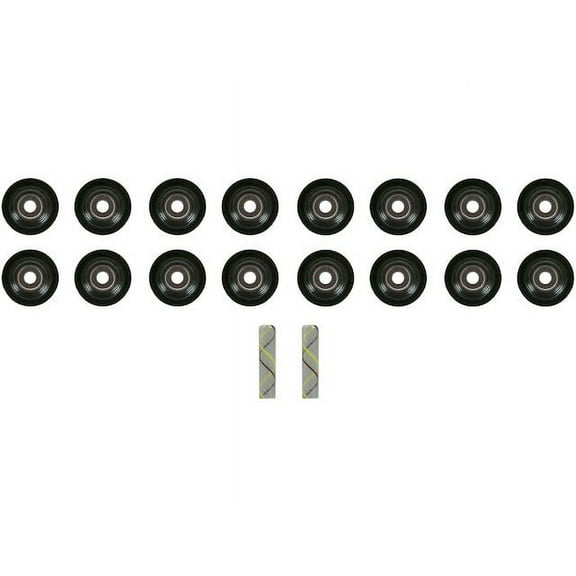 Intake and Exhaust Valve Stem Seal Kit - Compatible with 2013 - 2019 Ford Escape 2014 2015 2016 2017 2018