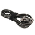 thumbnail image 1 of Candado Para Ordenador Portátil, Longitud Ajustable, Duradero, Candado De Cable Para Ordenador, Cifrado De 4 Dígitos De Metal, Ligero Para Notebook, 1 of 7
