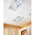 thumbnail image 2 of Fluorescent Light Covers for Ceiling Lights 3 Pack,Blue Turtle Coral Magnetic Ceiling Light Covers 2x4ft for Classroom Office,Summer Ocean Starfish Conch Nautical Beach White Drop Ceiling Light Shade, 2 of 7