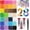 28 Color, variant on Resin Jelly Rhinestones for Bedazzling,Multicolor 3mm Flatback Gems for Diamond Art,Crystal Bedazzler Kit with 3Pcs 10ml B7000 Jewelry Glue for Nail Art Crafting Clothing Book Makeup (32 Color)