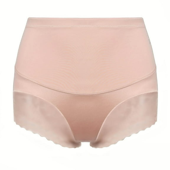 Plus Size Cotton Full Coverage Underwear for Women Tummy Control High Waist Ladies Panties Soft Comfort Briefs 4XL