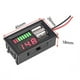 thumbnail image 5 of Voltímetro 12V Coche 5V 2A Probador de potencia para camión Batería de plomo ácido Rojo, 5 of 8