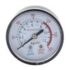 Unique Bargains Round 0-180psi 0-12 kg/cm2 13mm 1/4BSP Thread Dia Dial Air Pressure Gauge