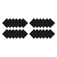 thumbnail image 2 of Naiovety 12 piezas retardante de llama PU bloque de absorción de sonido grabación de Audio en casa insonorizado Panel de reducción de ruido Negro 2Conjunto, 2 of 6