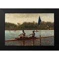 thumbnail image 2 of Eakins, Thomas 18x13 Black Modern Framed Museum Art Print Titled - The Biglin Brothers Turning the Stake, 2 of 5