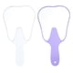 thumbnail image 2 of Oral Mirrors Handheld Makeup Mirror Women Purple Plastic Glass Easy to Clean 2Set, 2 of 4