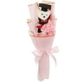 thumbnail image 1 of YSNOOWE Bouquet De Graduación Con Oso Decorativo En Flores Artificiales Color Rosa Para Y Regalo, 1 of 7