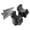 Black, variant on TRIFUNESS Motorbike Handlebar Risers Motorcycle Accessories Handlebar Riser Drag Handle Bar Clamp Extend Adapter for MT-10 2016-2022
