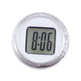thumbnail image 4 of LeeQinersw Motorcycle Handlebar Mount Clock Compact Universal Auto Electronic Timepiece White, 4 of 9