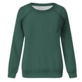 thumbnail image 4 of Sweat-shirts Décontractés à Col Rond à Manches Longues Coupe Ample Pull-Overs Doux Automne Vêtements de Mode, 4 of 7