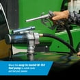 thumbnail image 3 of GPI M-150 Series 15 GPM 12V DC Economy Fuel Transfer Pump w/ Manual Shut-Off Unleaded Nozzle (110000-107), 3 of 4