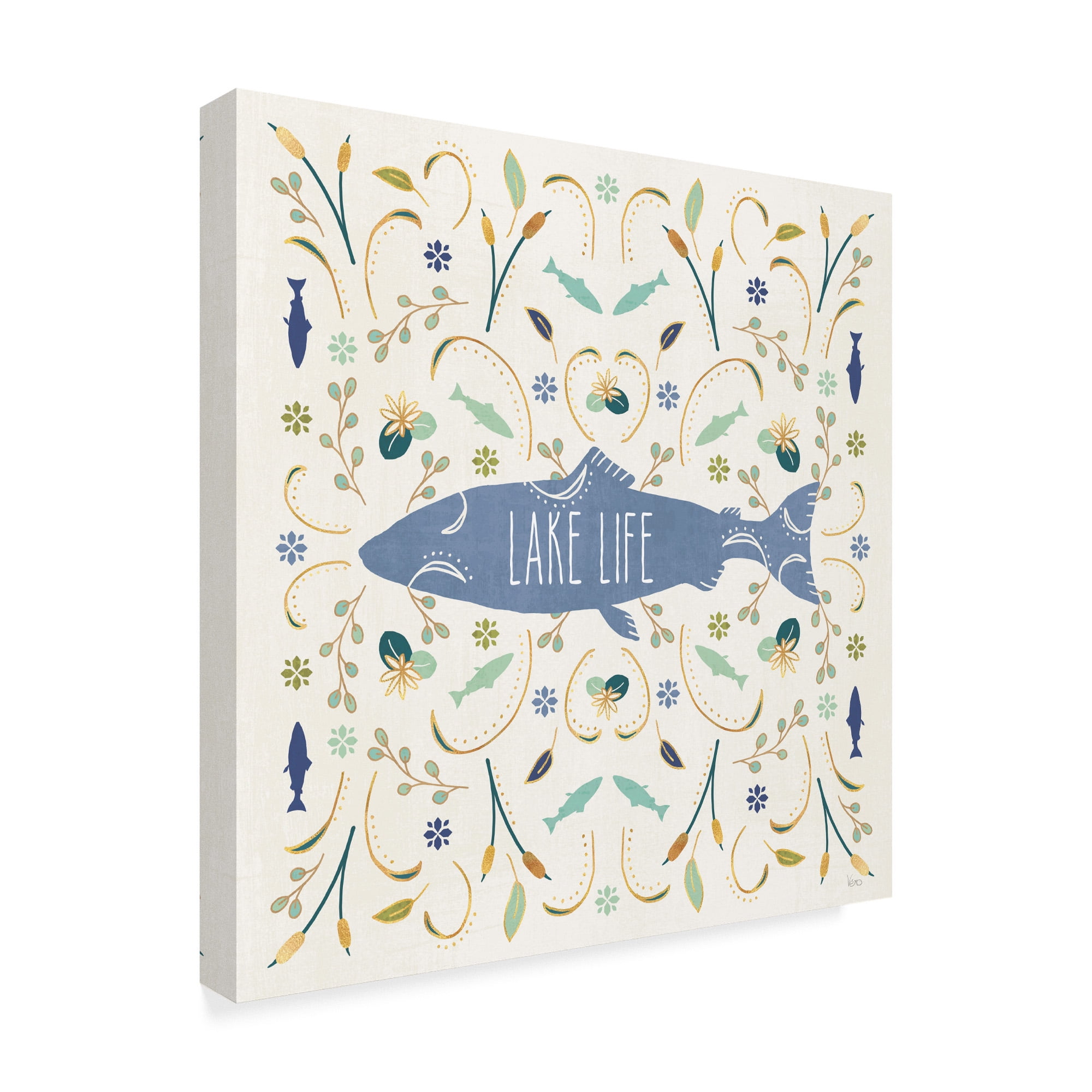 Trademark Fine Art 'Otomi Lake V' Canvas Art by Veronique Charron