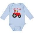 thumbnail image 3 of Inktastic Farmer Tractor Little Sis Girls Long Sleeve Baby Bodysuit, 3 of 5