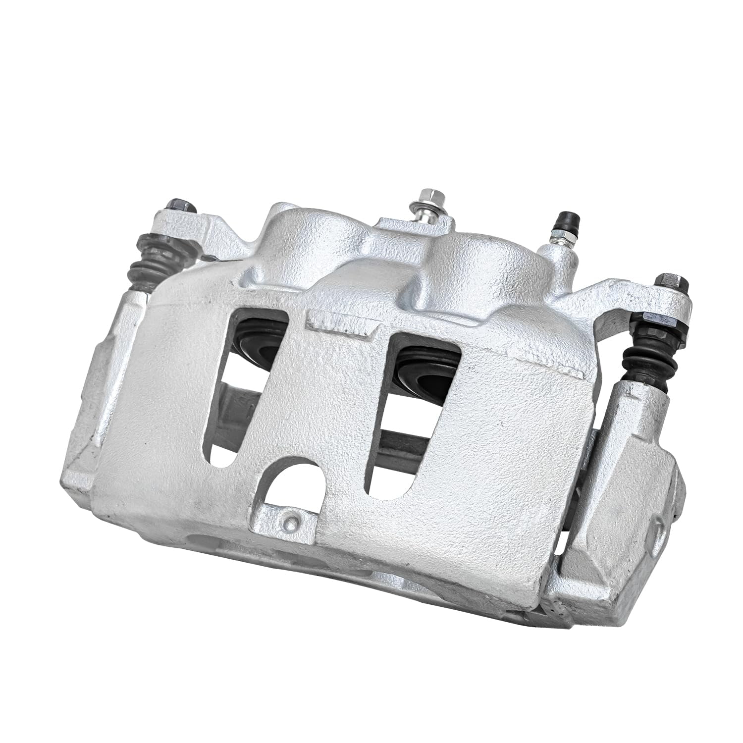 Detroit Axle - Front 2pc Brake Calipers for 2012-2020 Dodge Journey, 2 Disc Brake Calipers with Bracket 2013 2014 2015 2016 2017 2018 2019 Replacement