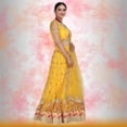 thumbnail image 5 of Pure net Lehenga Choli - Yellow, 5 of 5