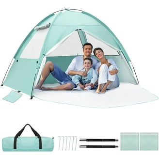 Venustas UPF 50+ Beach Tent, Portable Sun Shelter for 3-8 People