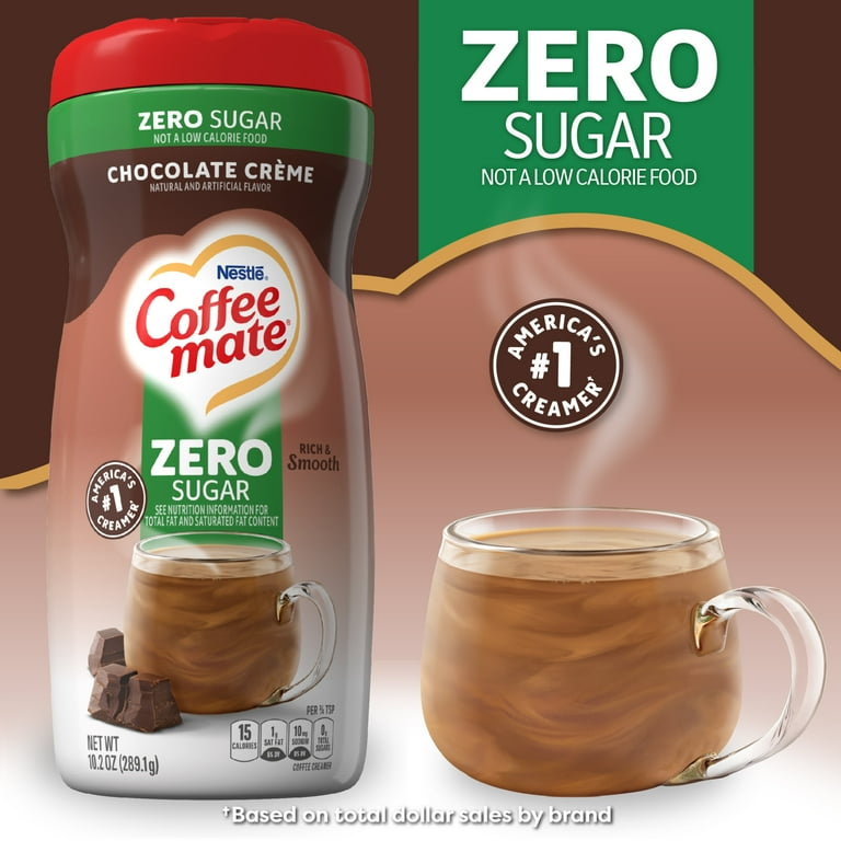 Sugar Free Chocolate Creme Powdered Creamer, 10.2 oz Sugar Free Chocolate Creme Powdered Creamer, 10.2 oz