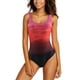 thumbnail image 1 of Traje de baño de una pieza Traje de baño cruzado sin espalda para mujer Control de barriga, 1 of 8