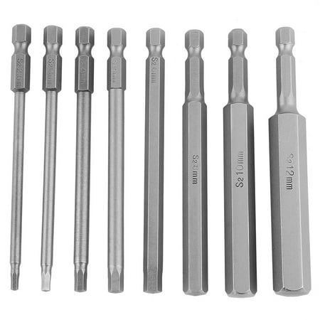 

ic Screwdriver Bits 1/4 Hex Shank Head Screwdriver Bits Hand Screwdrivers Drills For Electric Drills Electric