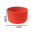 thumbnail image 4 of Botella de agua Manga inferior Botella de agua Bota portátil resistente a los arañazos, Bota de silicona para mochileros Senderismo Hogar Acampar en Rojo shamjiam manga inferior, 4 of 8